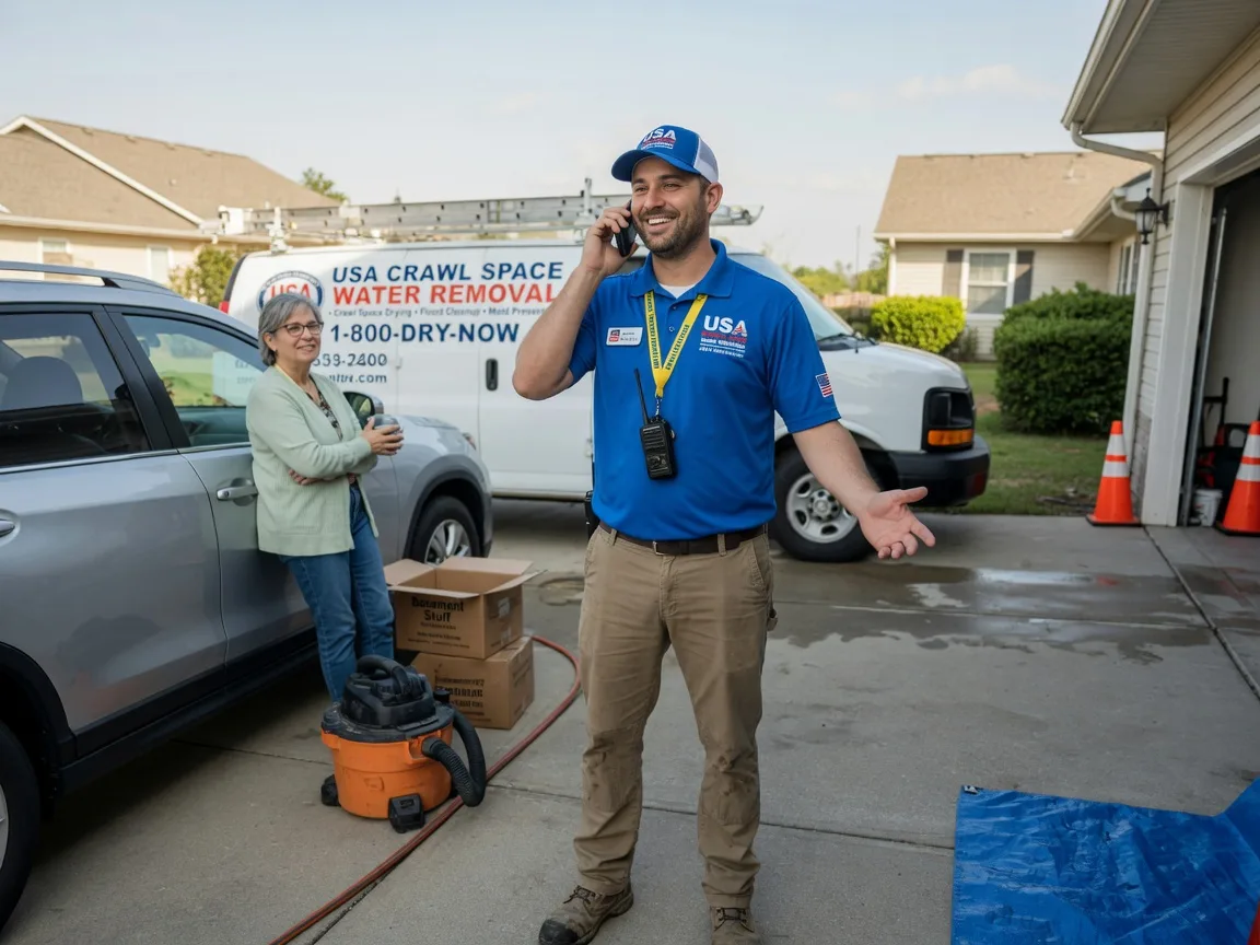 Crawl Space Water Removal May, OK FAQs